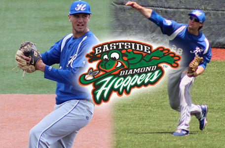 McDonald, Ortel Sign Pro Baseball Contracts with Diamond Hoppers