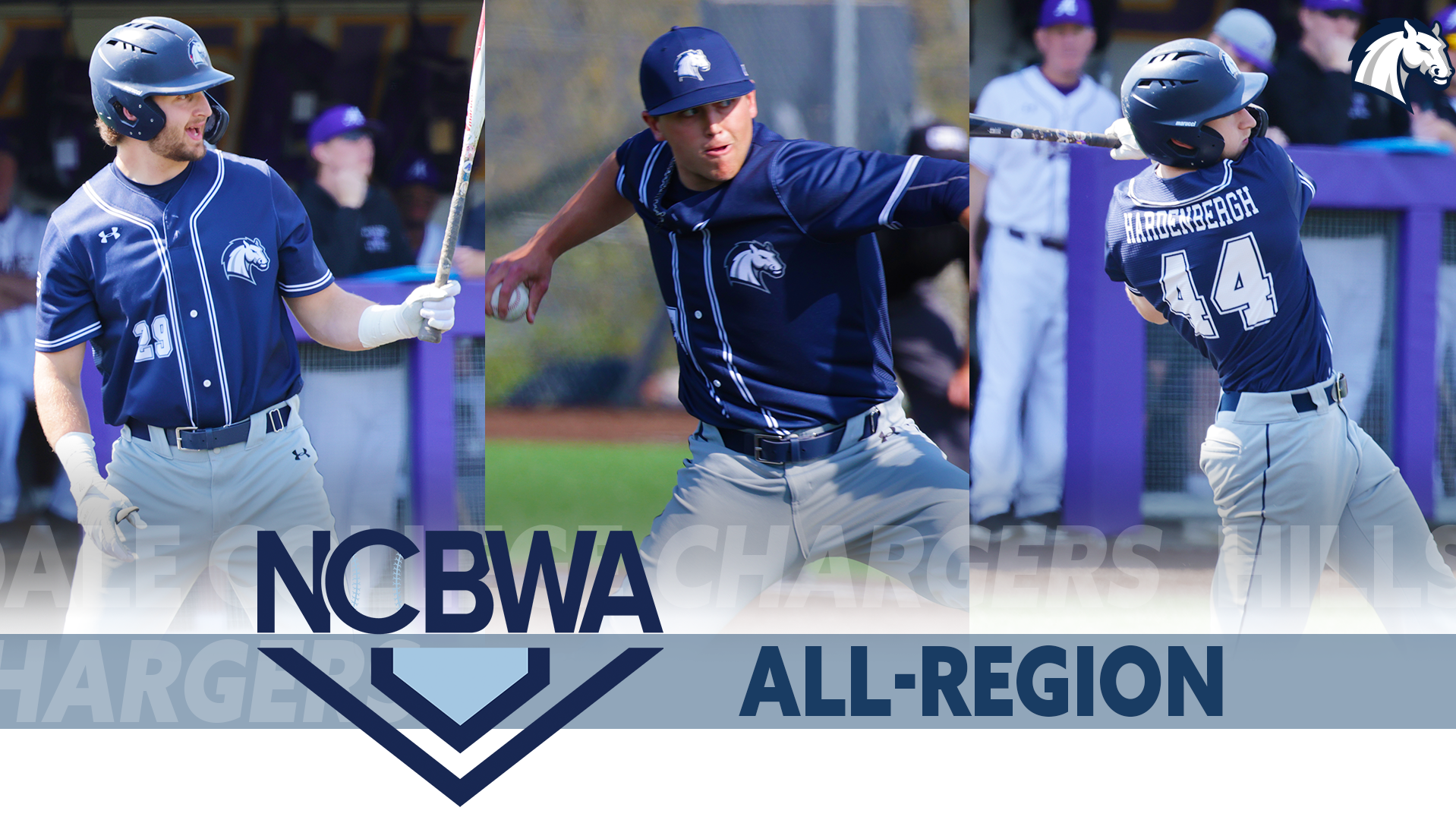 Hillsdale's Barnhart named NCBWA First Team All-Region; two Chargers earn honorable mention