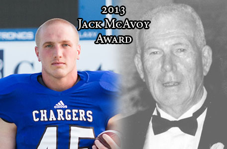 Steven Embry Named Winner of the 2013 Jack McAvoy Award