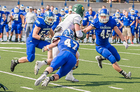 Chargers Get Defensive in Win Over NMU