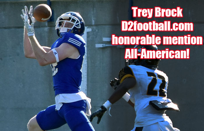 Brock Named Honorable Mention All-American