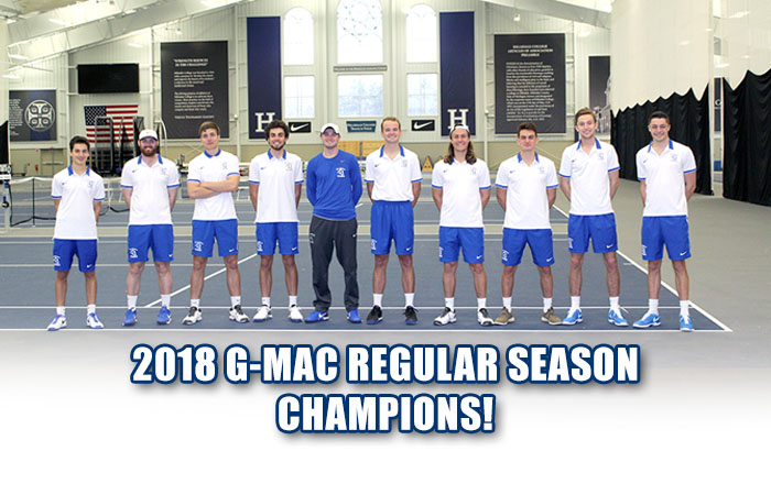 The Charger men's tennis team finished 8-0 in its first season in G-MAC play and earned the #1 seed in next week's conference tournament. Photo by Alexandra Whitford