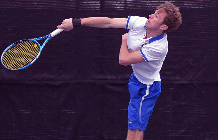 Northwood Squeaks by Charger Men's Tennis
