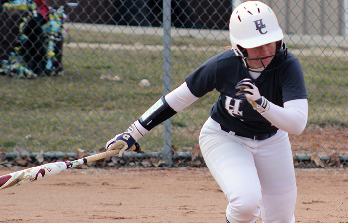 Jessica Taylor hit a 3-run home run to help Hillsdale to an 8-0 win over Trevecca Nazarene in the first round of the G-MAC Tournament Thursday.