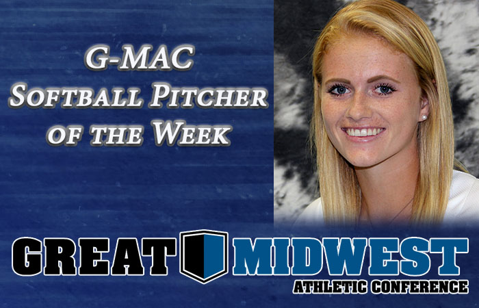 Camryn Olson Named G-MAC Pitcher of the Week