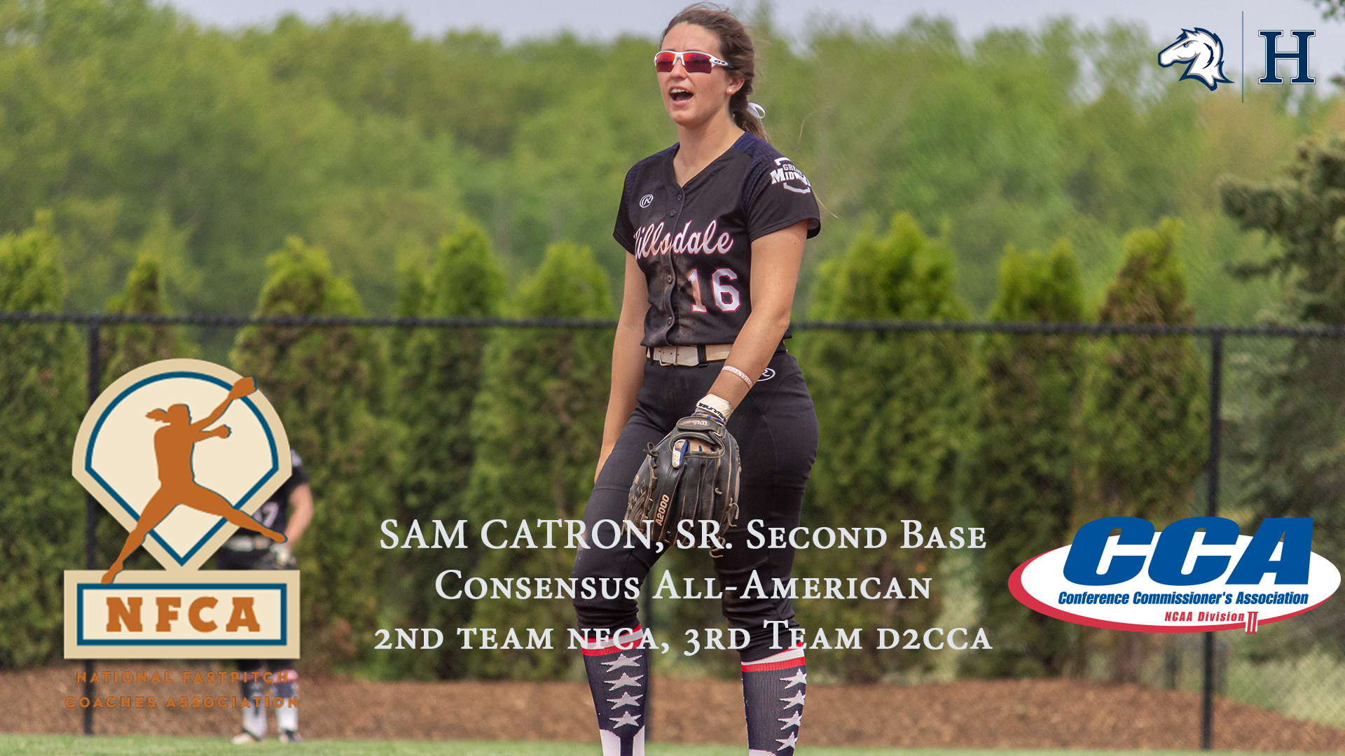 Chargers' Catron becomes first consensus All-American in program history with NFCA, D2CCA honors