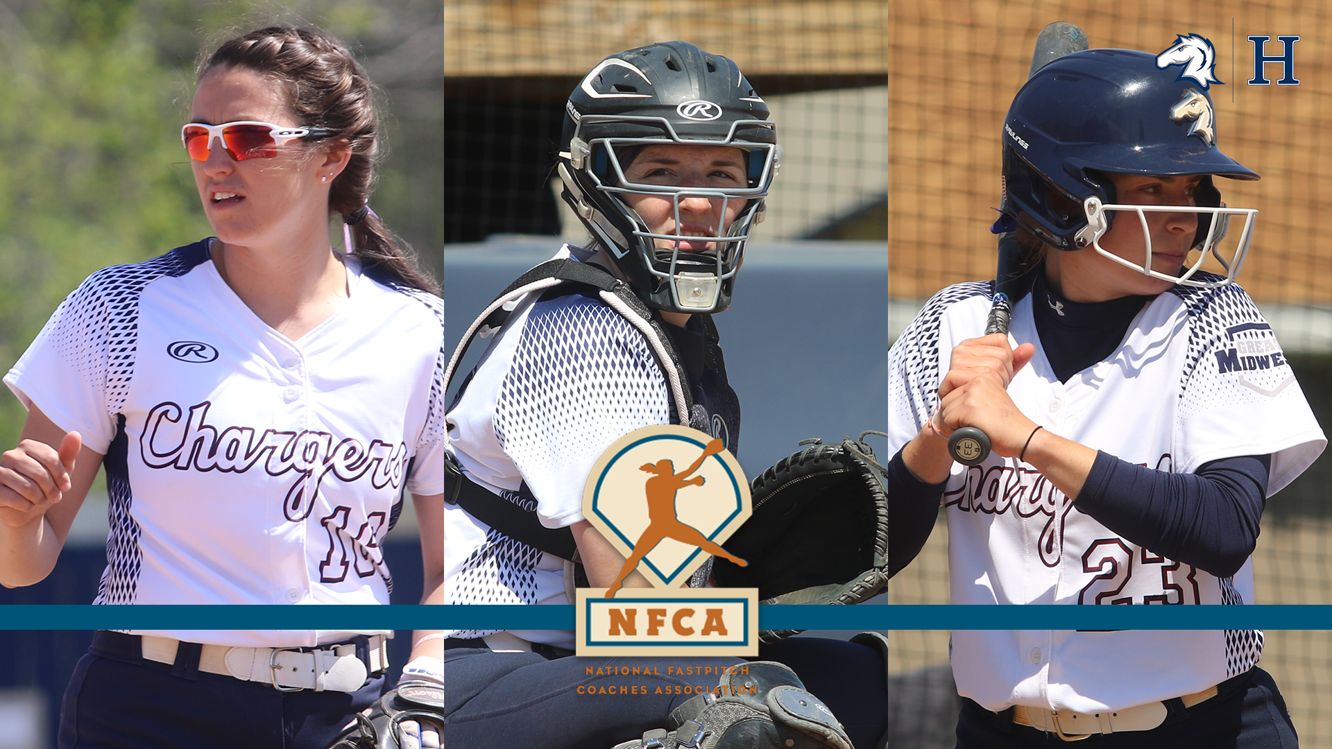 Catron named first-team All-Region by NFCA; two Chargers make second team