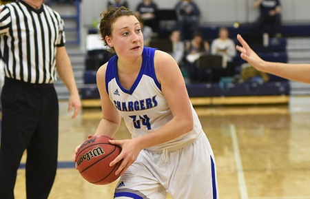 Maddy Reed scored a career-high 24 points in Hillsdale's 83-58 win over Kentucky Wesleyan. Photo by Todd Lancaster