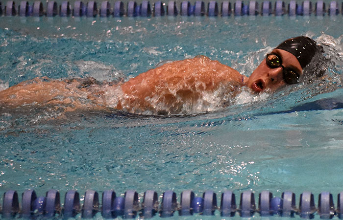 Clark's Pool Record Leads Chargers Past Olivet, Tiffin