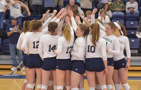 Hillsdale Clinches #1 Seed With Sweep of Findlay