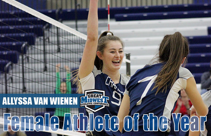 Charger volleyball standout Allyssa Van Wienen named G-MAC Female Athlete of the Year
