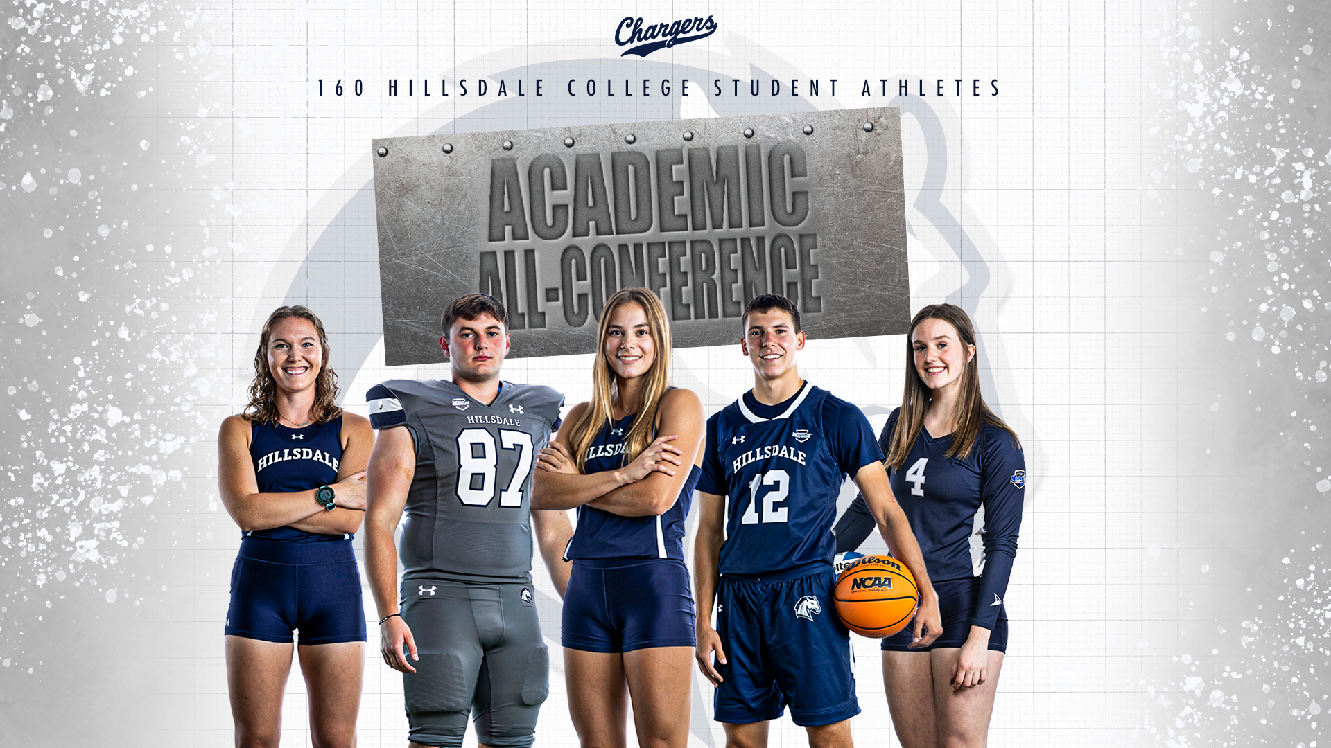 Hillsdale has 160 athletes honored on 2023-24 G-MAC Academic All-Conference Team