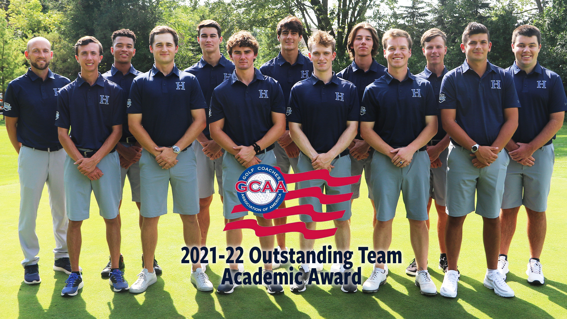 Charger men's golf team receives 2021-22 GCAA Outstanding Team Academic honors