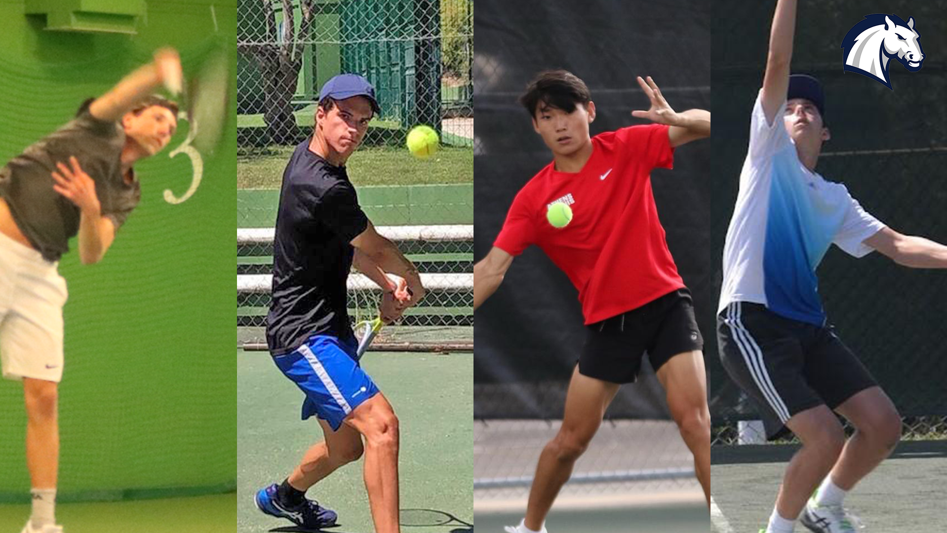 Chargers welcoming big men's tennis class of four standout prospects for 2024-25 campaign