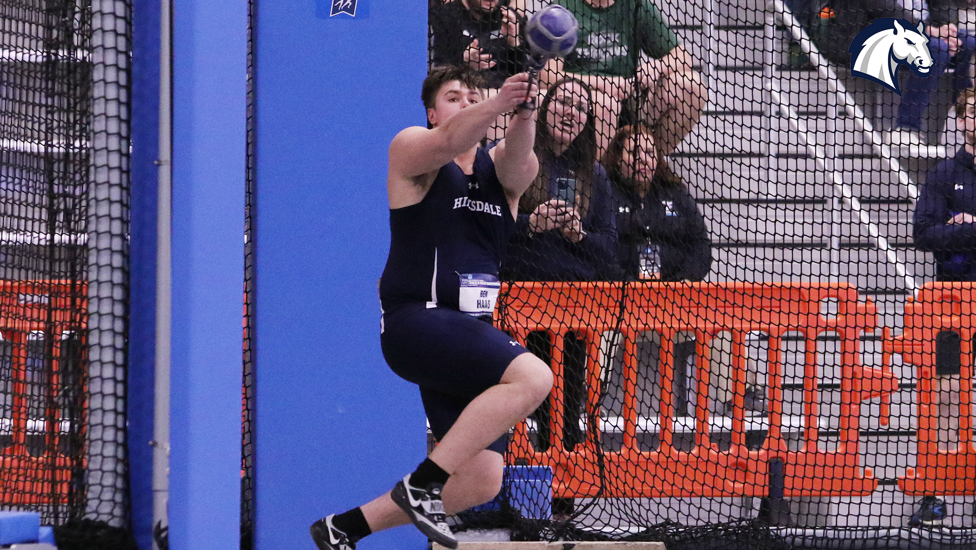 Ben Haas breaks 14-year old Hillsdale weight throw record to lead Tune-Up results
