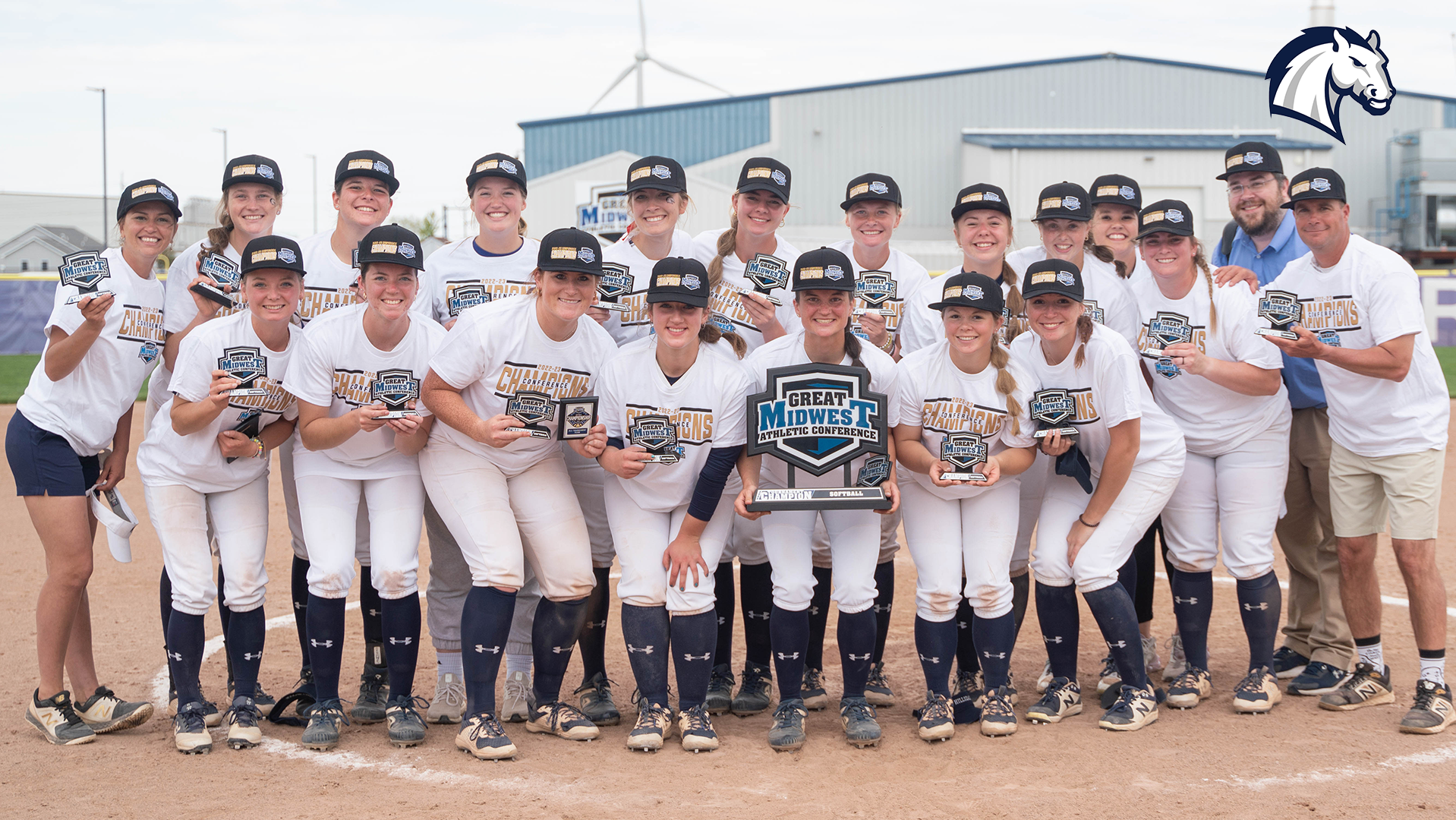 Chargers overcome loss, blast Findlay 9-1 in rematch for third G-MAC Tournament title