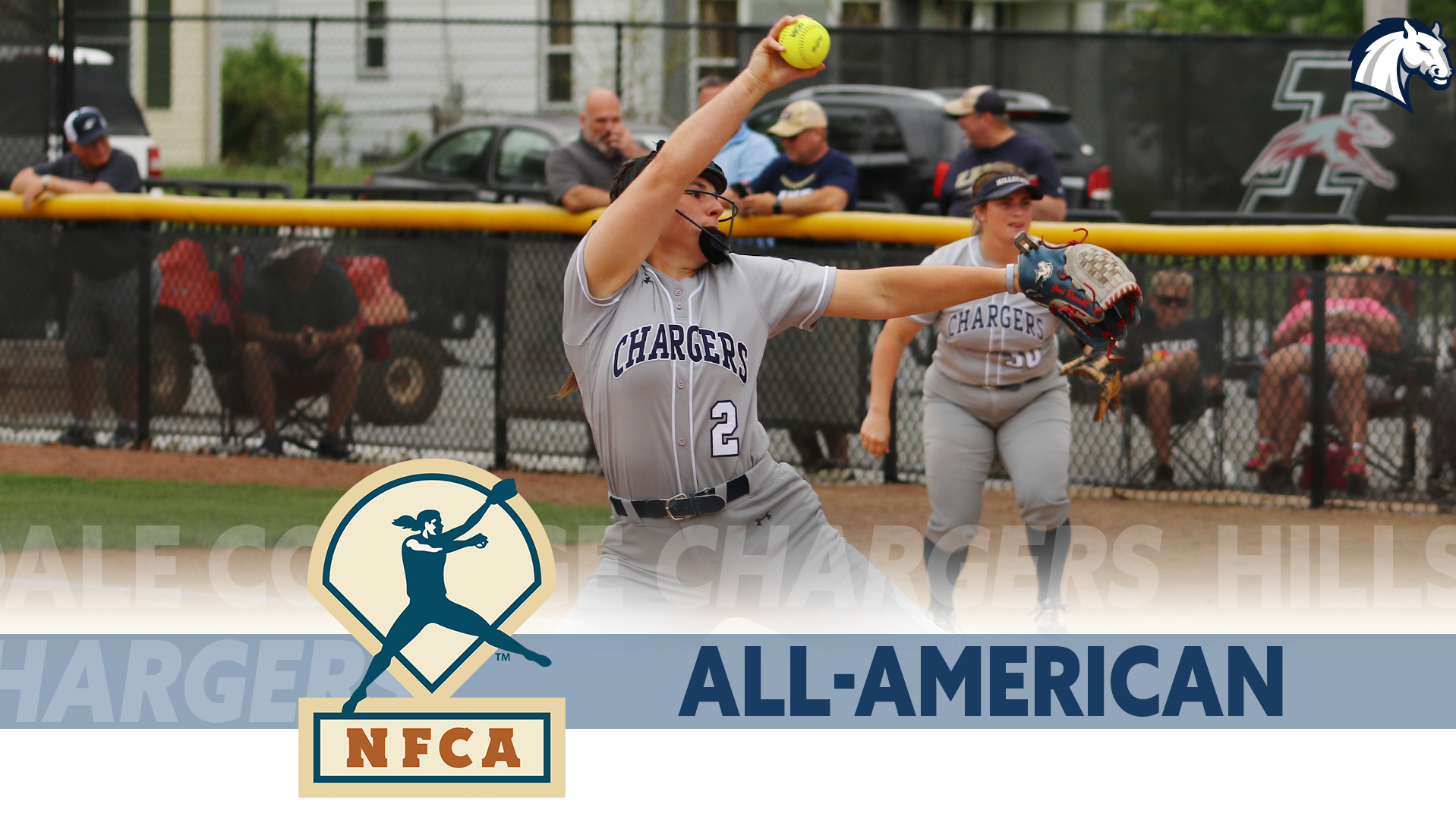 Chargers' Joni Russell named All-American by National Fastpitch Coaches Association