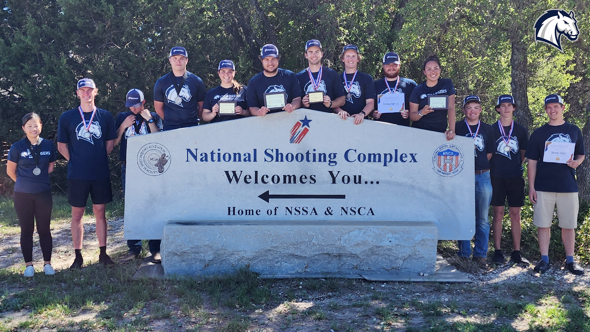 Chargers shotgun team places 5th at 2023 ACUI/SCTP National Championship