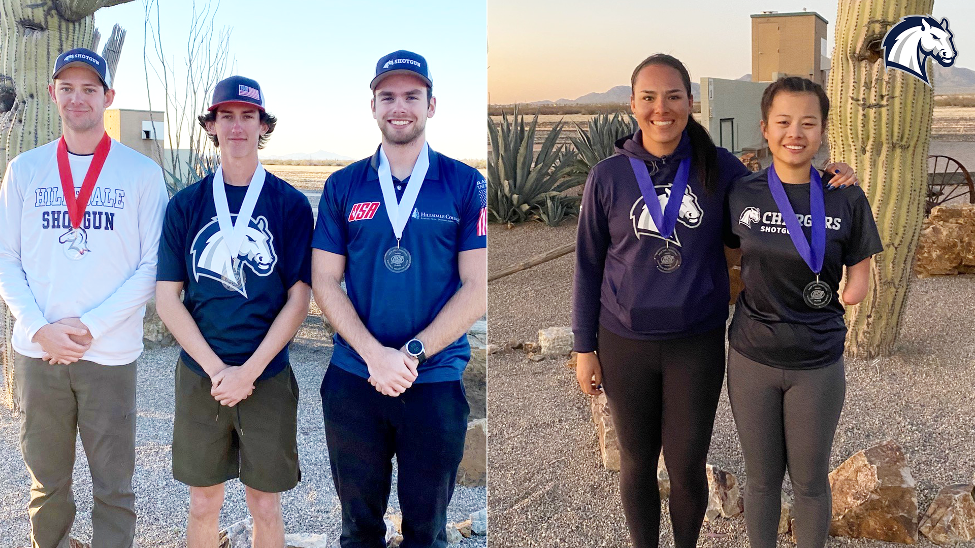 Five Chargers competitors medal in USA Shooting Selection Match in Tucson