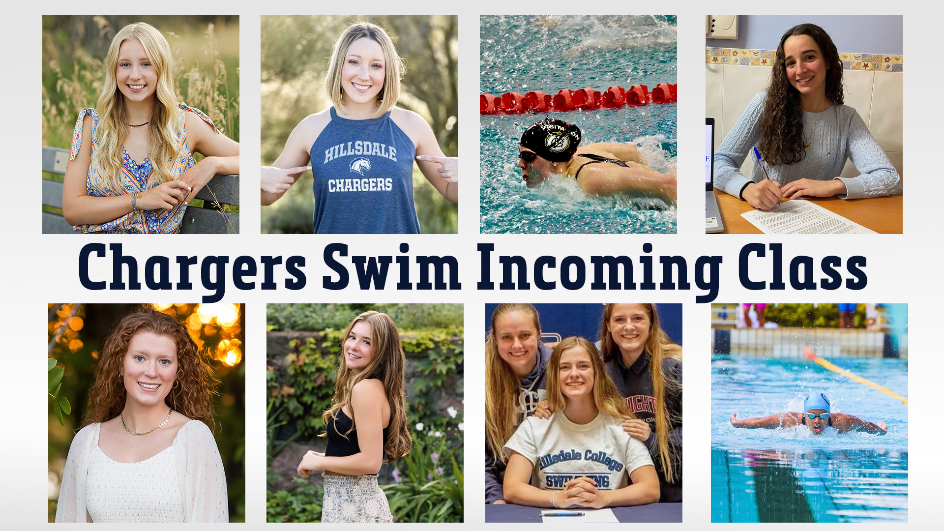 Chargers women's swimming and diving reloads with eight-athlete class arriving this fall