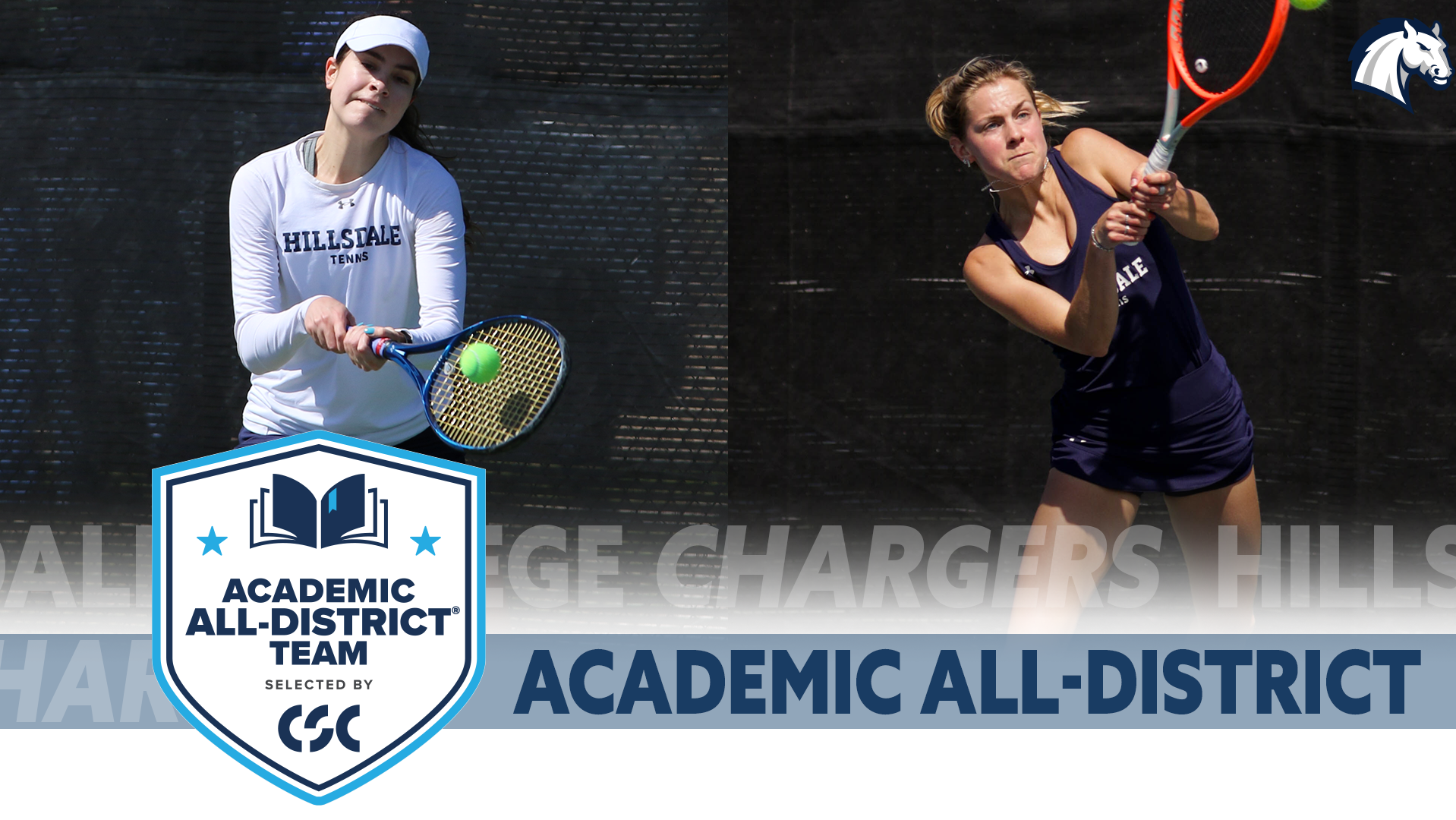 Chargers Canela Luna, Ellie Chawner earn CSC Academic All-District honors