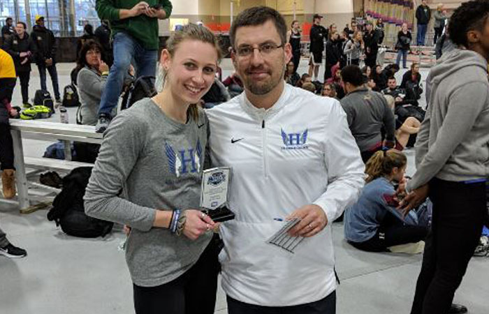 Women's Track Finishes 3rd at G-MAC Indoor Championships