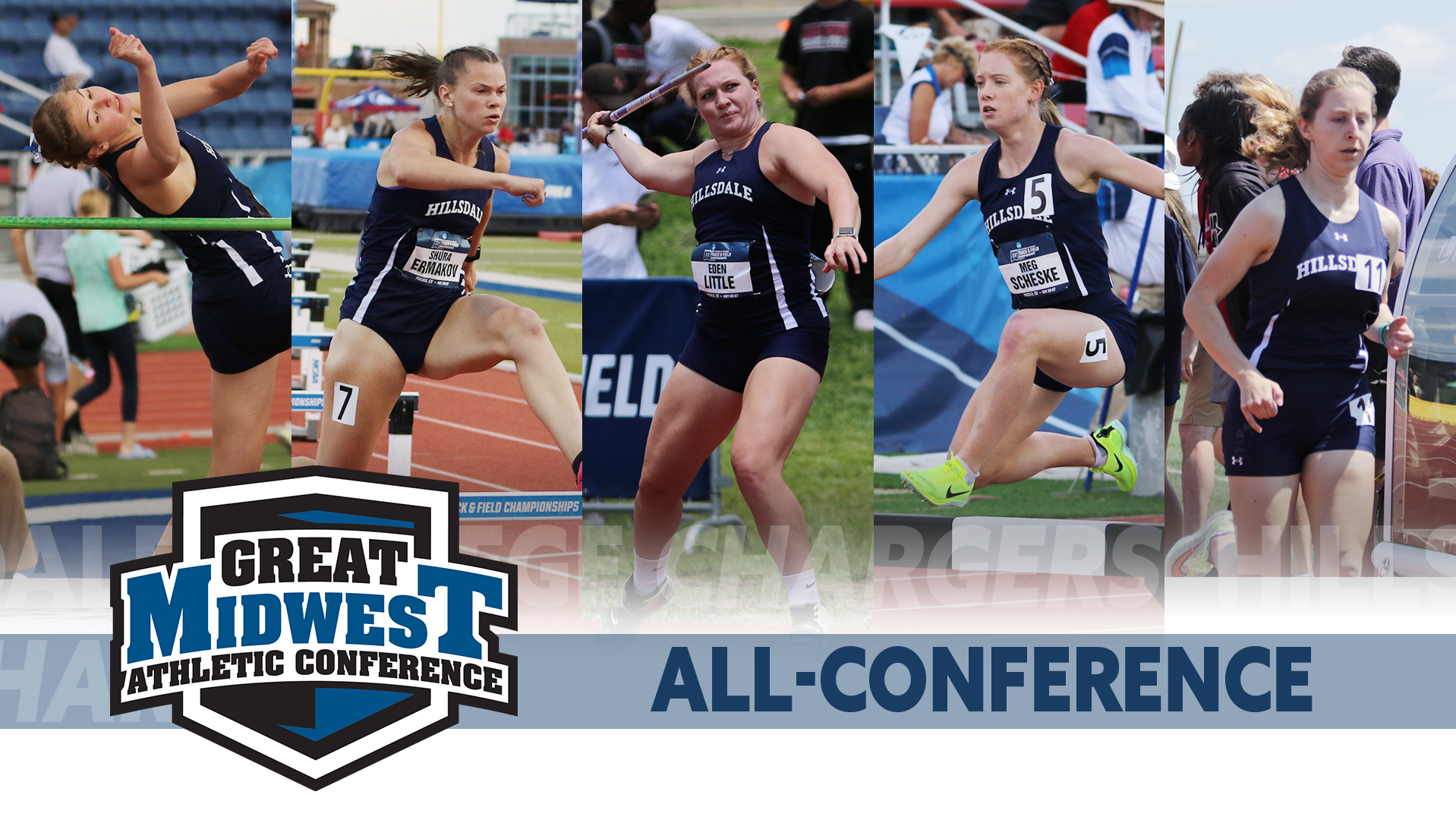 Eleven Chargers women’s track and field athletes earn All-G-MAC honors for Outdoor season