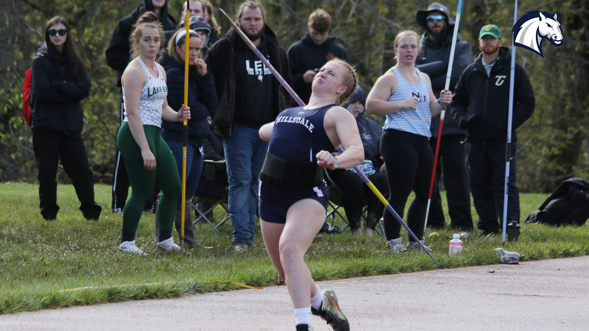 Chargers' Little shatters javelin school record to kick off Last Chance Week