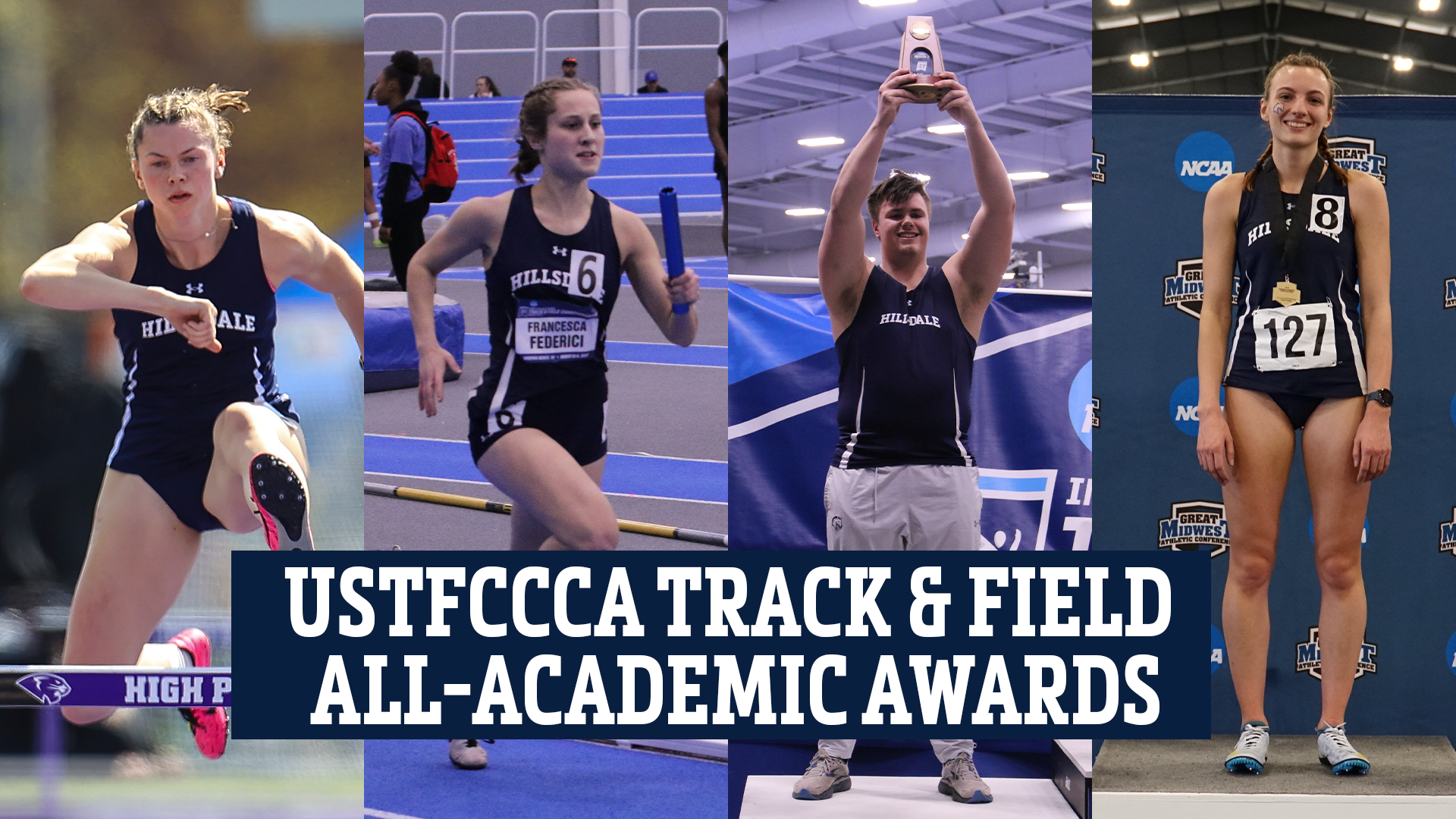 Both Chargers Track and Field Teams, 14 athletes earn 2023 USTFCCCA All-Academic Honors