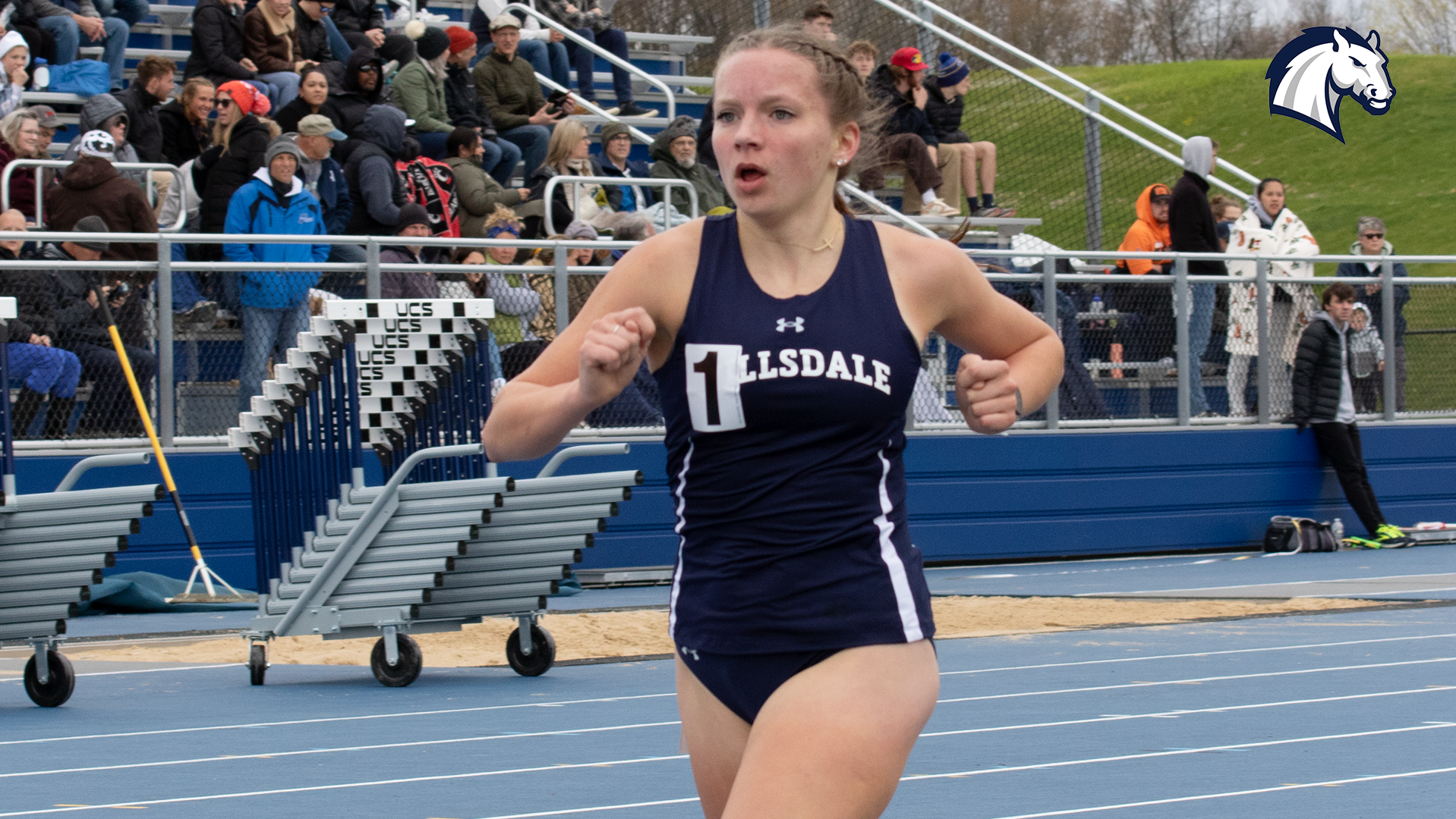 Charger women win 14 events in strong opener at new outdoor track and field facility