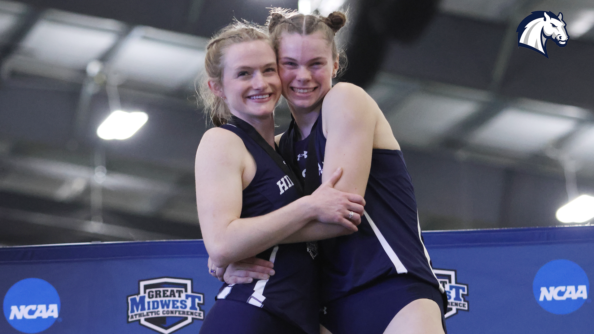 Chargers place third at G-MAC Indoor Championships thanks to three more titles, two school records