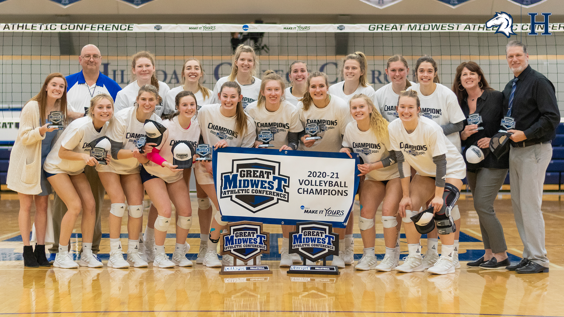 #3 Charger volleyball team captures fourth straight G-MAC tourney crown with 3-1 win over Tiffin