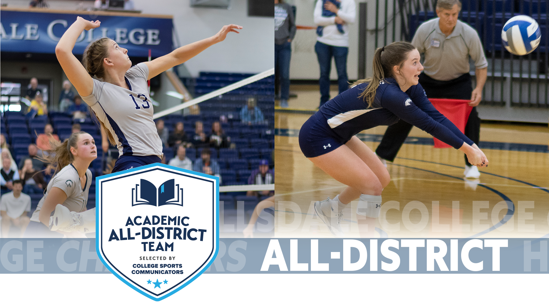 Chargers Marilyn Popplewell, Alli Wiese earn CSC Academic All-District honors
