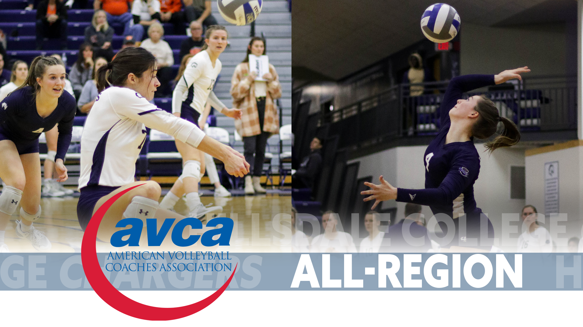 Chargers Shelton, Wiese earn AVCA All-Midwest Region honors