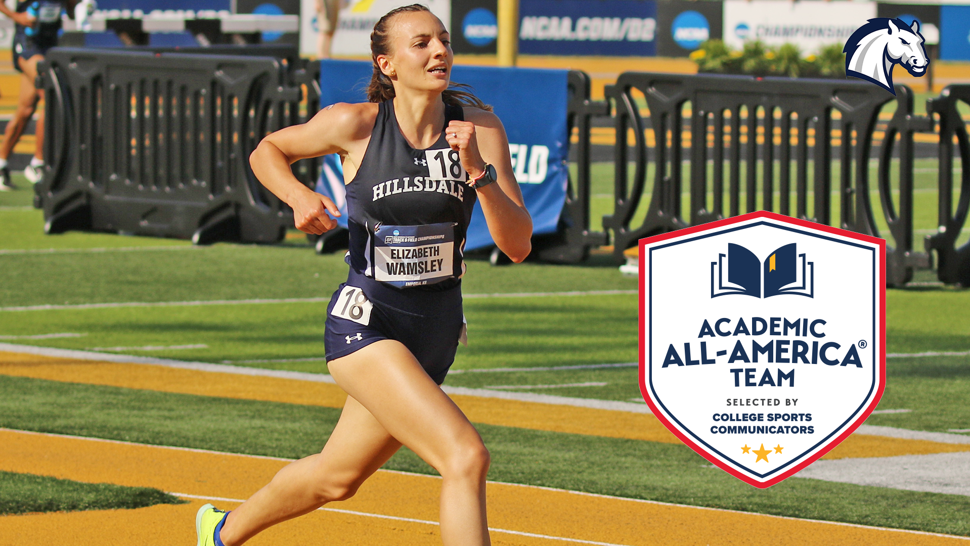 Chargers' Liz Wamsley caps career with CSC Academic All-American honors