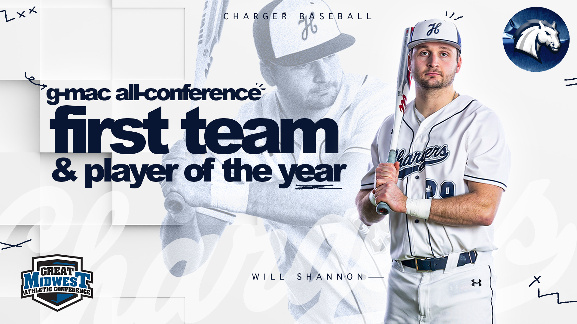 Chargers' Will Shannon named G-MAC Baseball Player of the Year
