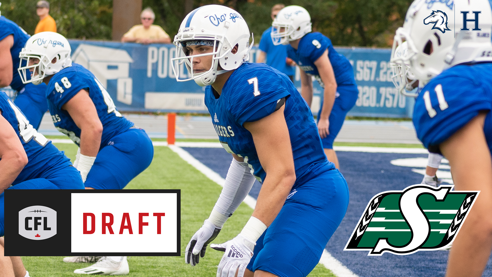 Chargers’ Zach Herzog becomes first Hillsdale College football player to be drafted by CFL