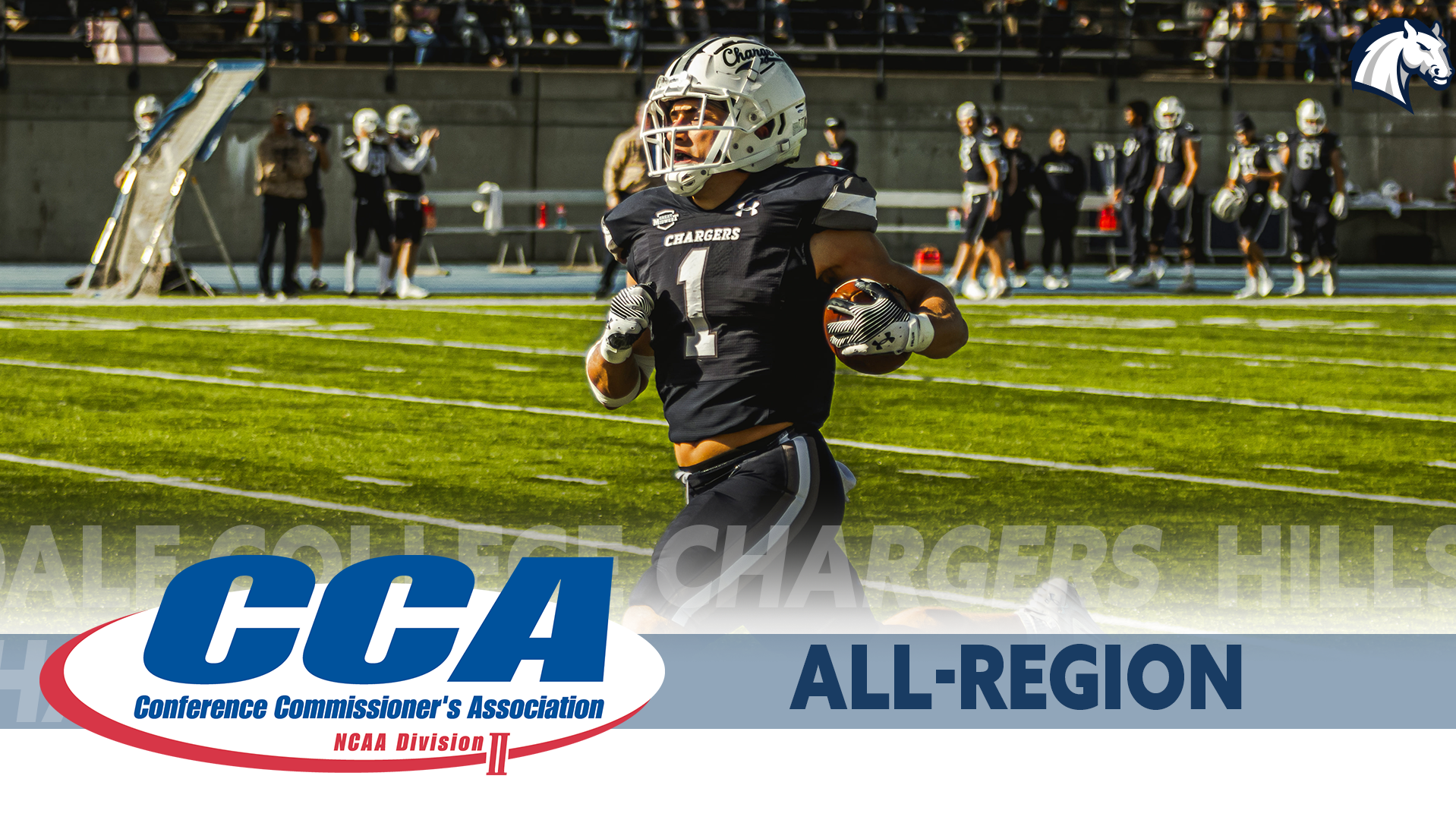 Chargers' Michael Herzog earns D2CCA first team All-Region honors
