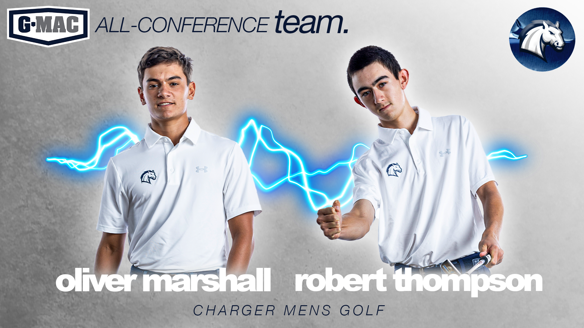 Two Chargers freshmen make G-MAC All-Conference team for men's golf