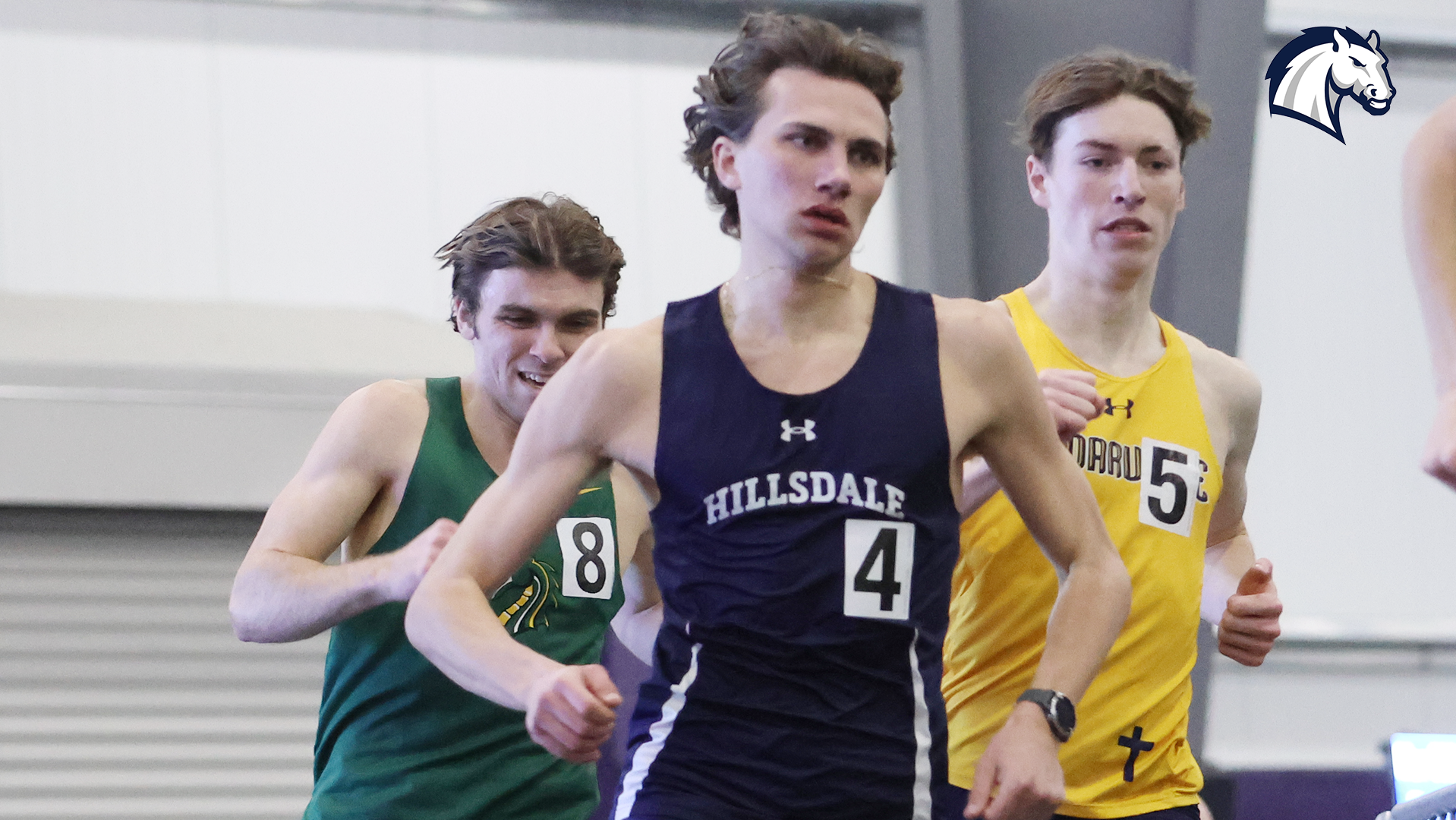 Charger men post two new provisional marks on final day of 2024 G-MAC Indoor Championships