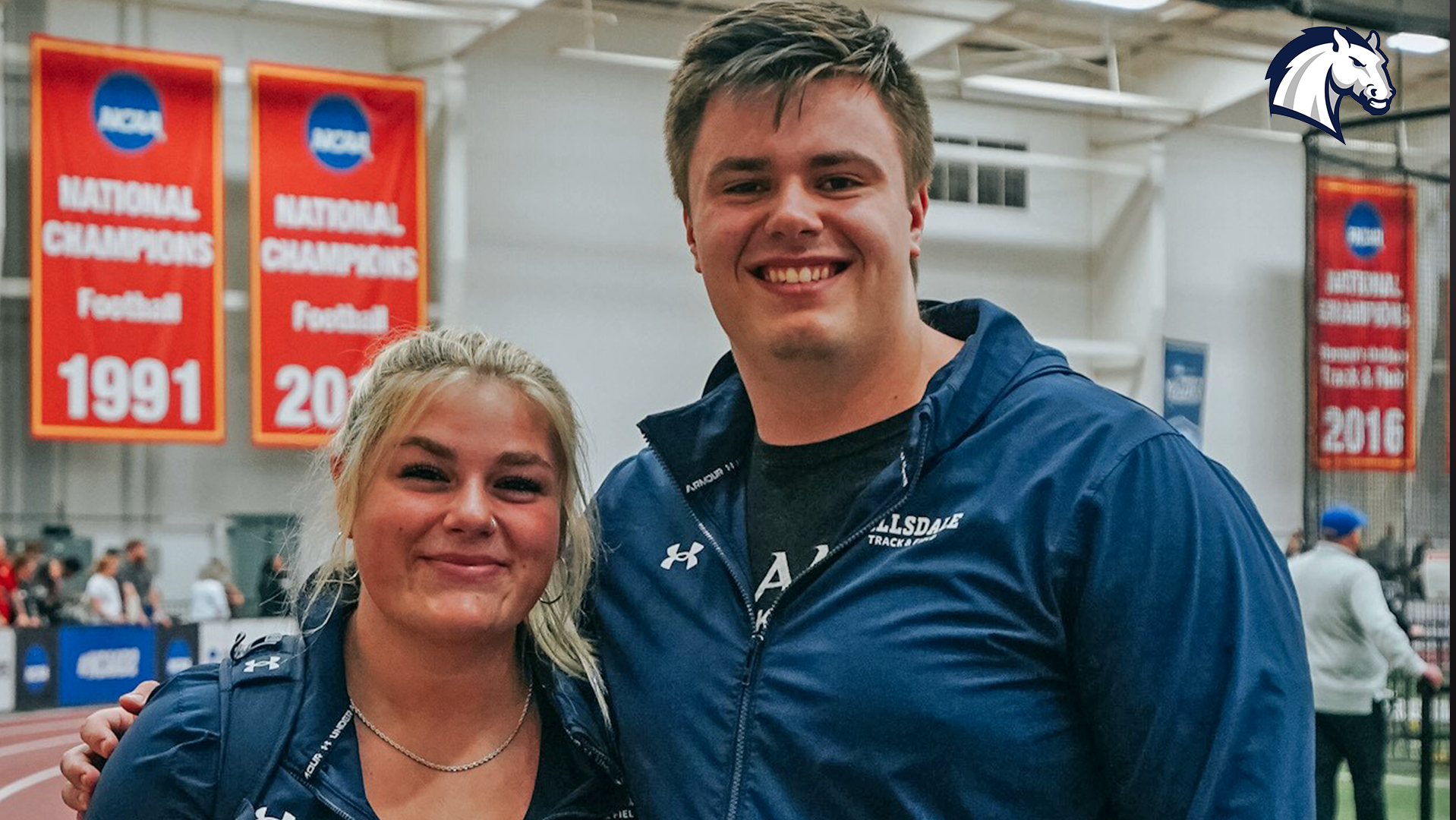 Haas repeats as All-American in the weight throw at NCAA DII Indoor Track and Field Championships