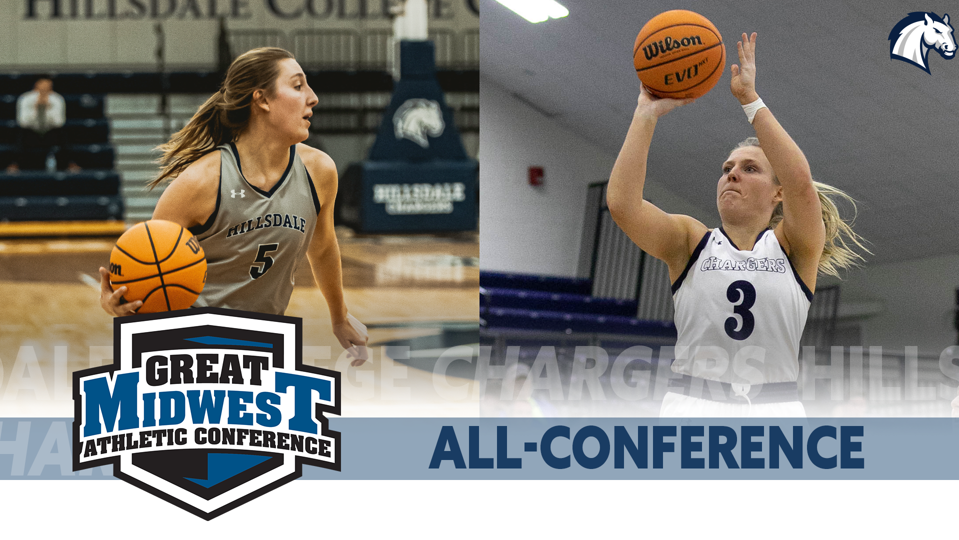 Chargers Sydney Mills and Lauren McDonald earn All-G-MAC honors