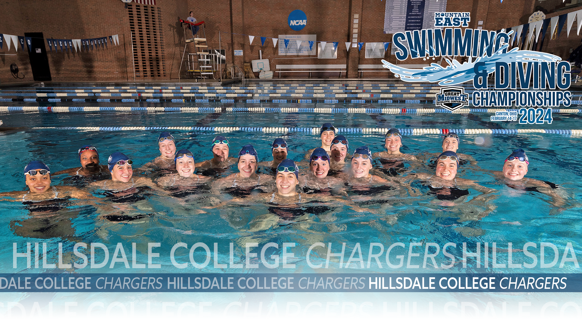 Chargers aim to contend at 2024 G-MAC/MEC Women's Swimming and Diving Championships