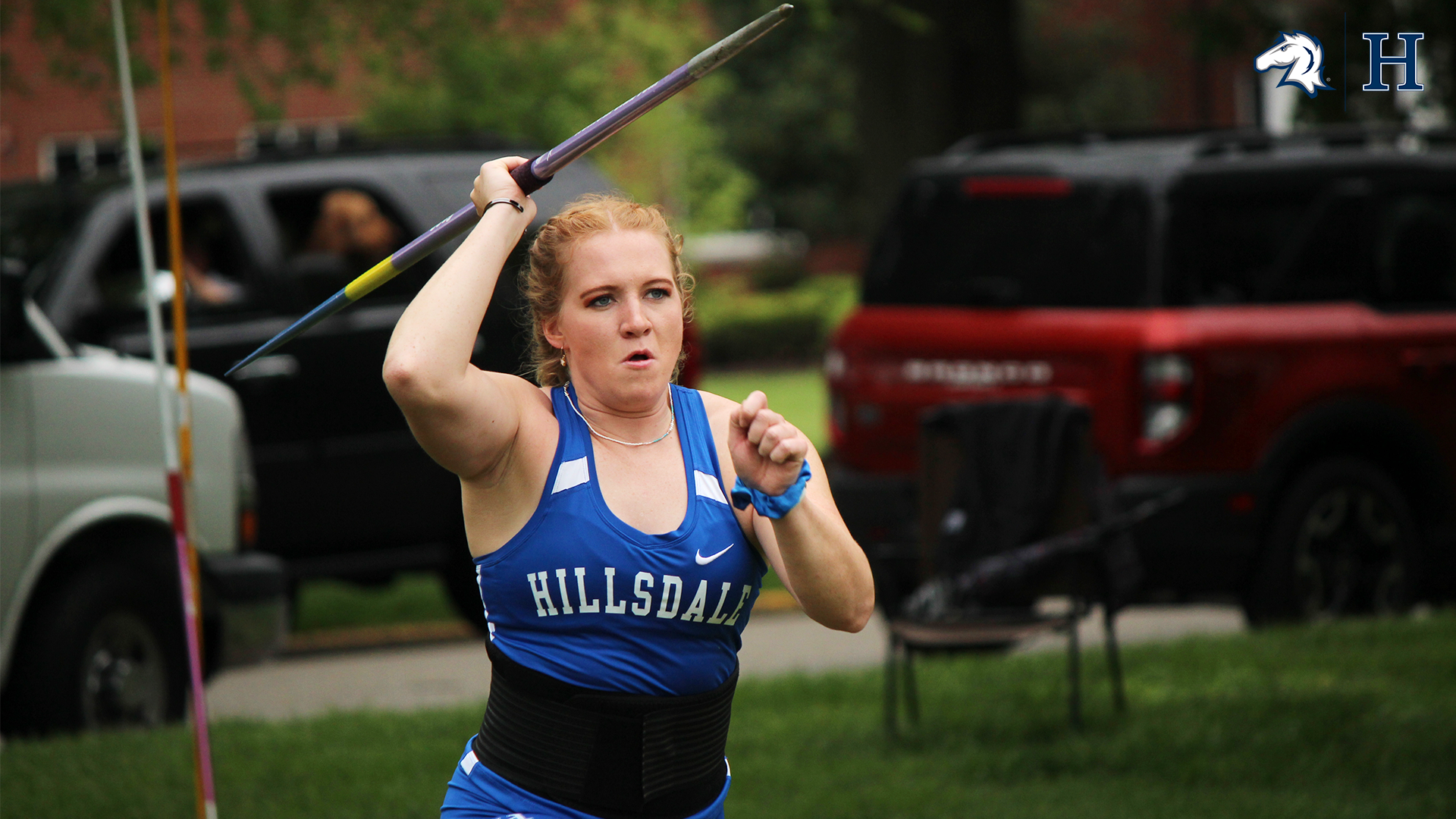 Chargers' Eden Little breaks javelin program record at GVSU Last Chance meet