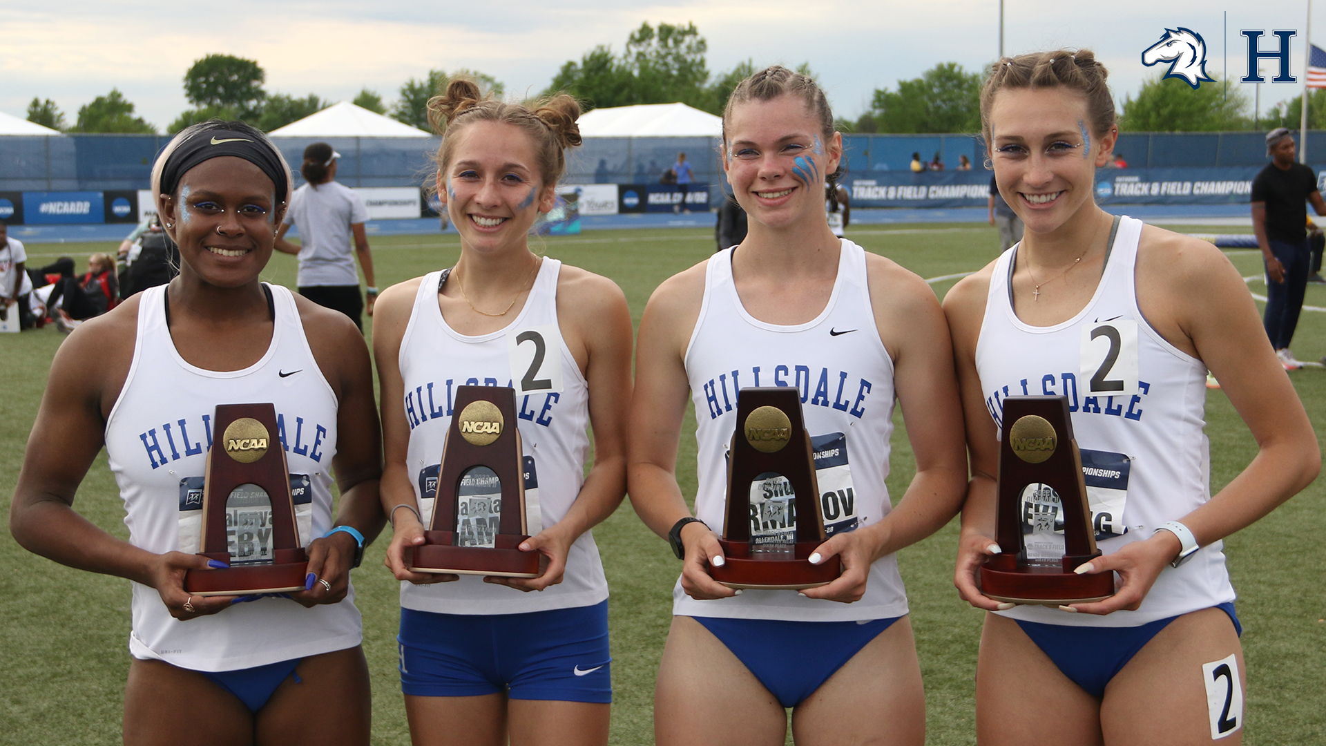 Charger women repeat as All-Americans in 4x400m relay at NCAA DII Outdoor Championships