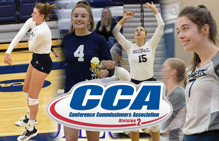 4 Volleyball Players Earn D2CCA All-Region Recognition; Gravel Named Coach of the Year