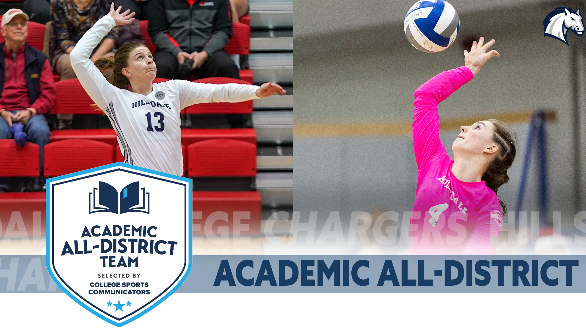 Chargers Popplewell, Wiese repeat as CSC Academic All-District honorees